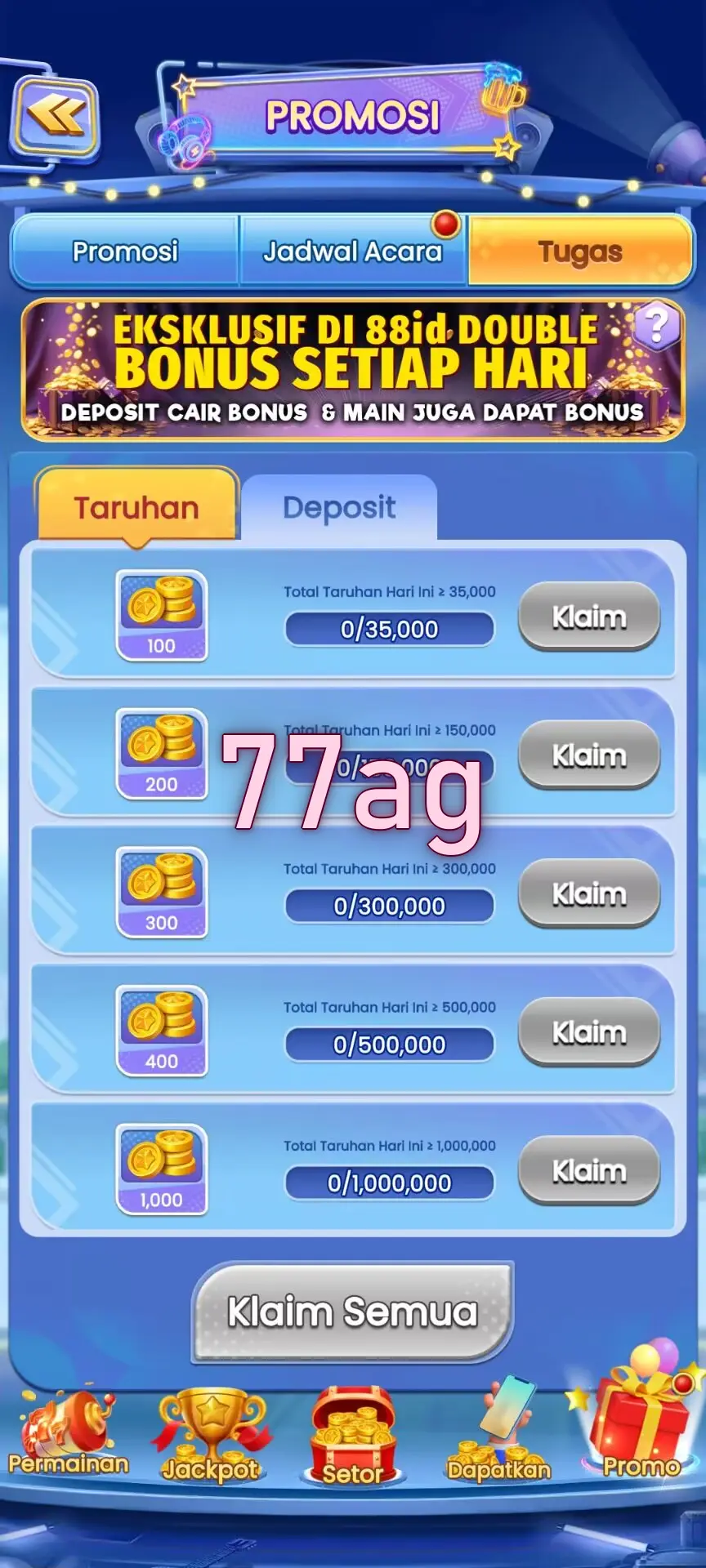 77ag Masuk